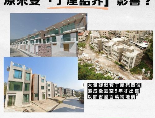 【看不見的丁圖】忽略丁屋供應量 私宅空置率長期被低估